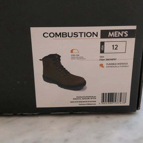 Brahma Mens Work Boots - Picture 10 of 12